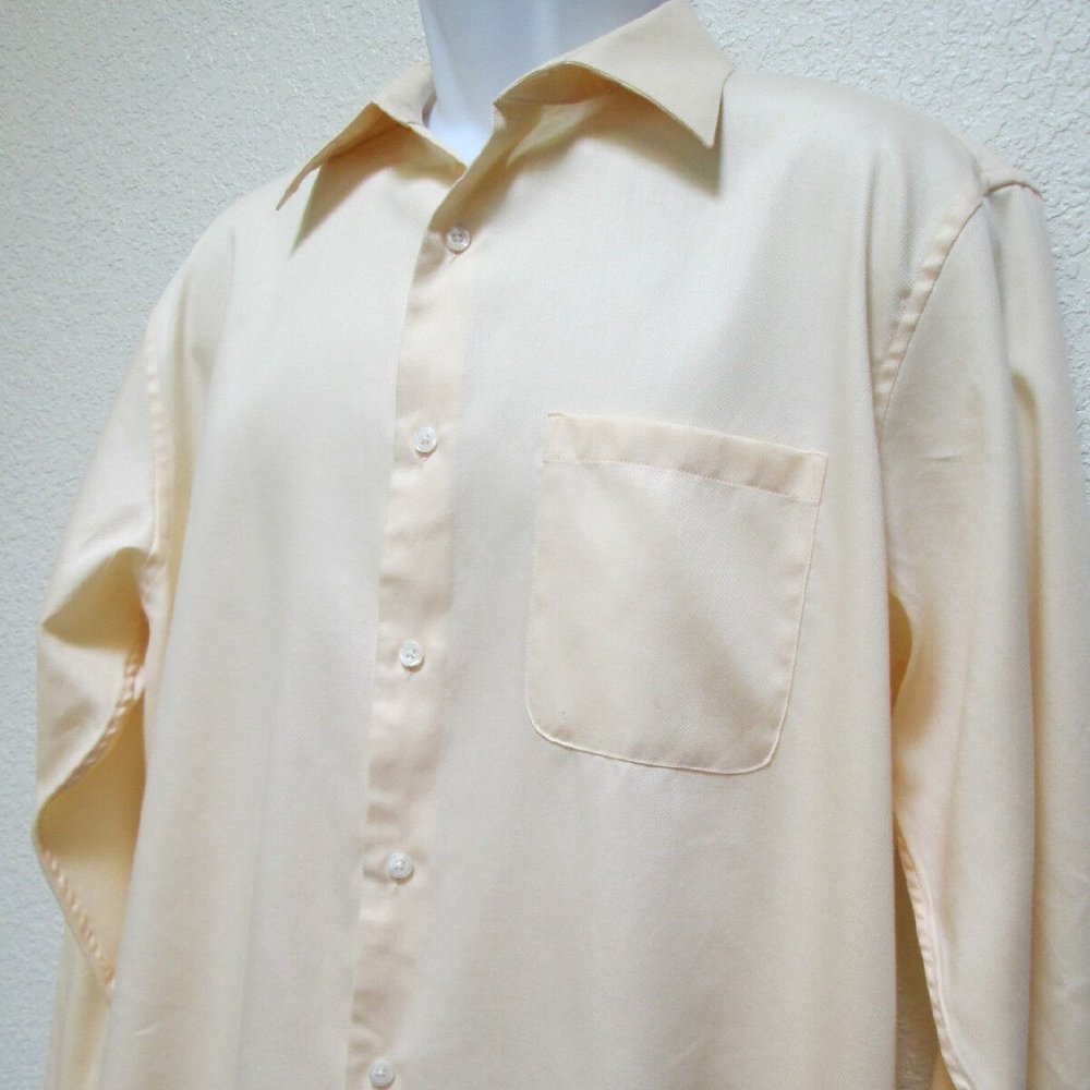 👁️ 3 for $20 AXIST EASY CARE MEN'S  SHIRT 16 1/2 34/35
